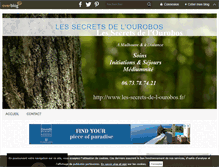 Tablet Screenshot of les-secrets-de-l-ourobos.over-blog.com