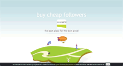 Desktop Screenshot of buycheapfollowers.over-blog.com