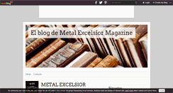 Desktop Screenshot of metalexcelsiormagazine.over-blog.es