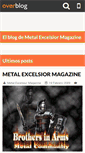 Mobile Screenshot of metalexcelsiormagazine.over-blog.es