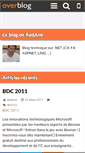 Mobile Screenshot of dotnet.over-blog.fr