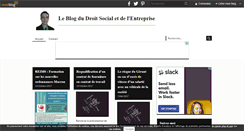 Desktop Screenshot of le-droit-du-travail.over-blog.com