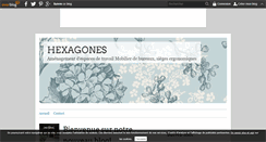Desktop Screenshot of hexagones.over-blog.com