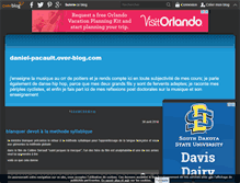 Tablet Screenshot of daniel-pacault.over-blog.com