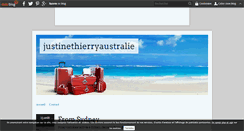 Desktop Screenshot of justinethierryaustralie.over-blog.com