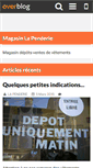 Mobile Screenshot of lapenderie.over-blog.com