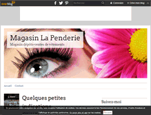 Tablet Screenshot of lapenderie.over-blog.com