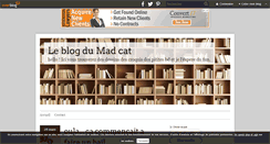 Desktop Screenshot of madblog.over-blog.com