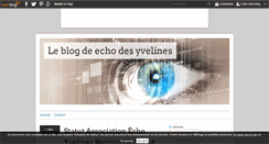 Desktop Screenshot of echo-yvelines-11.over-blog.fr