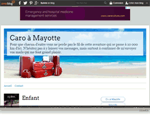 Tablet Screenshot of caroamayotte.over-blog.com