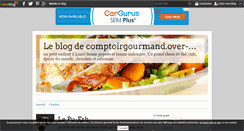 Desktop Screenshot of comptoirgourmand.over-blog.com