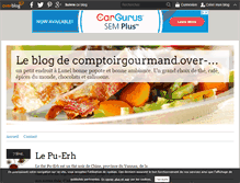 Tablet Screenshot of comptoirgourmand.over-blog.com