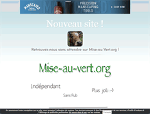 Tablet Screenshot of mise-au-vert.over-blog.com