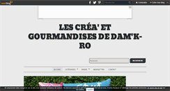 Desktop Screenshot of les-gourmandises-de-dame-caro.over-blog.com