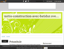 Tablet Screenshot of notre-construction-avec-batidur.over-blog.fr