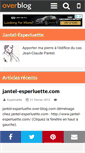 Mobile Screenshot of jantel-esperluette.over-blog.com