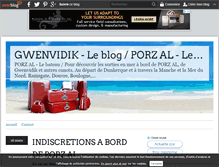 Tablet Screenshot of gwenvidik.over-blog.com