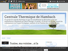 Tablet Screenshot of centralethermiquehambach.over-blog.fr