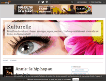 Tablet Screenshot of kulturelle.over-blog.com