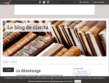 Tablet Screenshot of lesaventuresdeclarita.over-blog.com