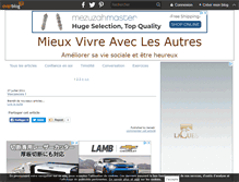 Tablet Screenshot of mieuxvivreaveclesautres.over-blog.fr