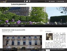 Tablet Screenshot of louvre-passion.over-blog.com