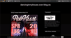 Desktop Screenshot of dancinginmyhouse.over-blog.es