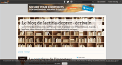 Desktop Screenshot of laetitia-deprez.over-blog.com