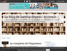 Tablet Screenshot of laetitia-deprez.over-blog.com