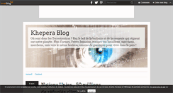 Desktop Screenshot of khepera.over-blog.com