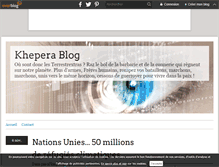 Tablet Screenshot of khepera.over-blog.com