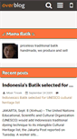Mobile Screenshot of mamabatik.over-blog.com