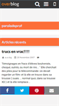 Mobile Screenshot of paroledeprof.over-blog.com