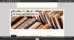 Desktop Screenshot of anti-ahbache.over-blog.com