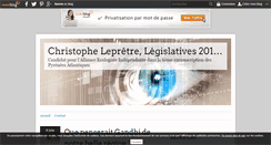 Desktop Screenshot of christophe.lepretre.legislatives2012.over-blog.com