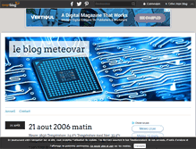 Tablet Screenshot of meteovar.over-blog.com