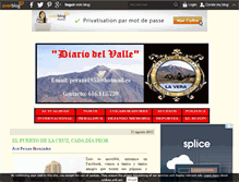 Tablet Screenshot of diariodelvalle.over-blog.es