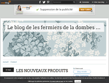 Tablet Screenshot of les.fermiers.de.la.dombes.miel.over-blog.com