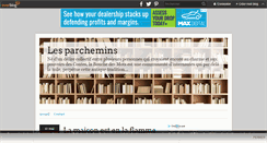 Desktop Screenshot of parchemins.over-blog.com