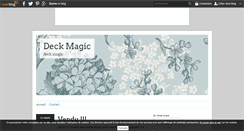 Desktop Screenshot of deck-magic.over-blog.com