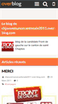 Mobile Screenshot of chjouvemunozcantonale2011.over-blog.com