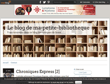 Tablet Screenshot of ma-petite-bibliotheque.over-blog.com