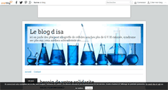 Desktop Screenshot of isa17.over-blog.fr