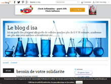 Tablet Screenshot of isa17.over-blog.fr