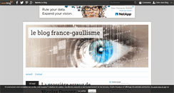 Desktop Screenshot of france-gaullisme.over-blog.com