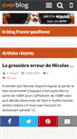 Mobile Screenshot of france-gaullisme.over-blog.com