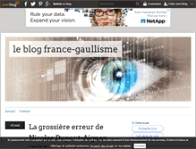 Tablet Screenshot of france-gaullisme.over-blog.com