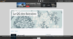Desktop Screenshot of leqgdessaiyajins.over-blog.com