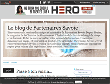 Tablet Screenshot of leblogpartenairessavoie.over-blog.com