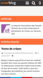 Mobile Screenshot of apev82.over-blog.com